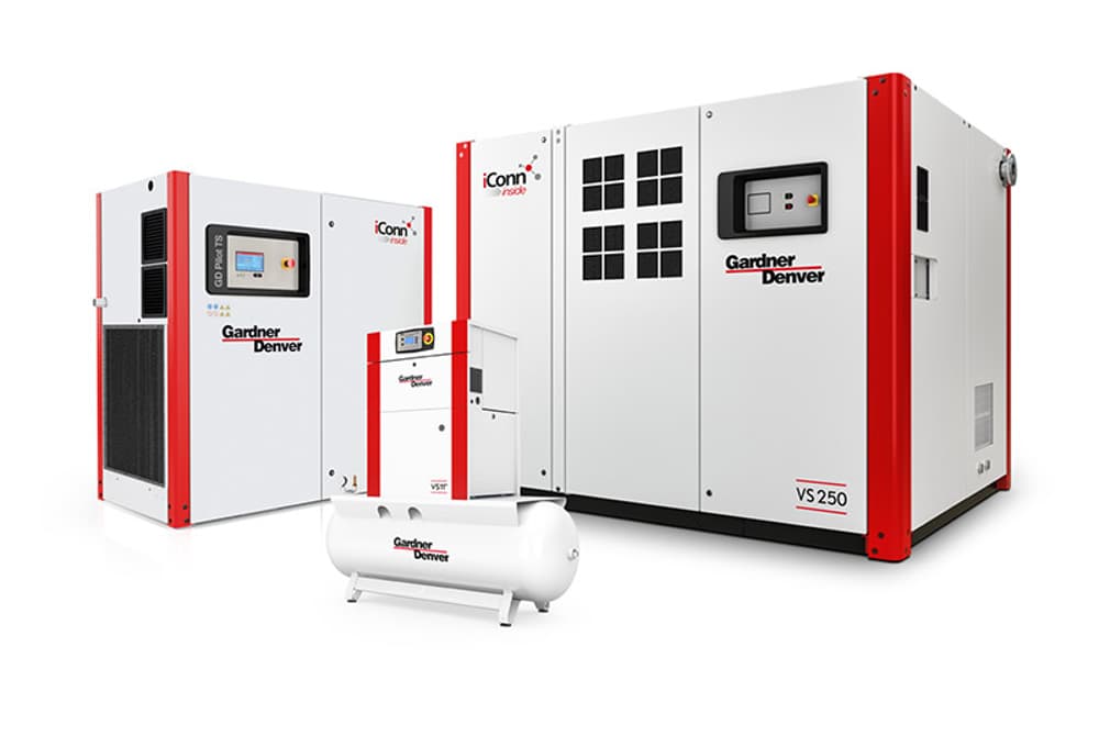 Lubricated Rotary Screw Air Compressors